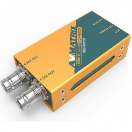 Конвертер AVMATRIX Mini SC1221 преобразования HDMI в 3G-SDI - фото 2