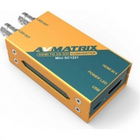 Конвертер AVMATRIX Mini SC1221 преобразования HDMI в 3G-SDI - фото 3