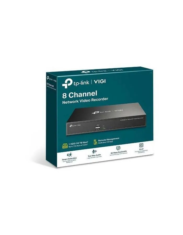 Видеорегистратор TP-Link NVR VIGI NVR1008H - фото 7