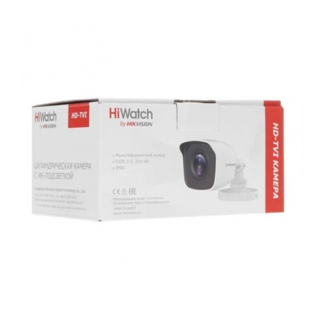 Камера видеонаблюдения HiWatch DS-T200 (B) (6 mm) - фото 7