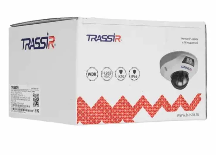 Видеокамера IP Trassir TR-D4151IR1 2.8-2.8мм - фото 7