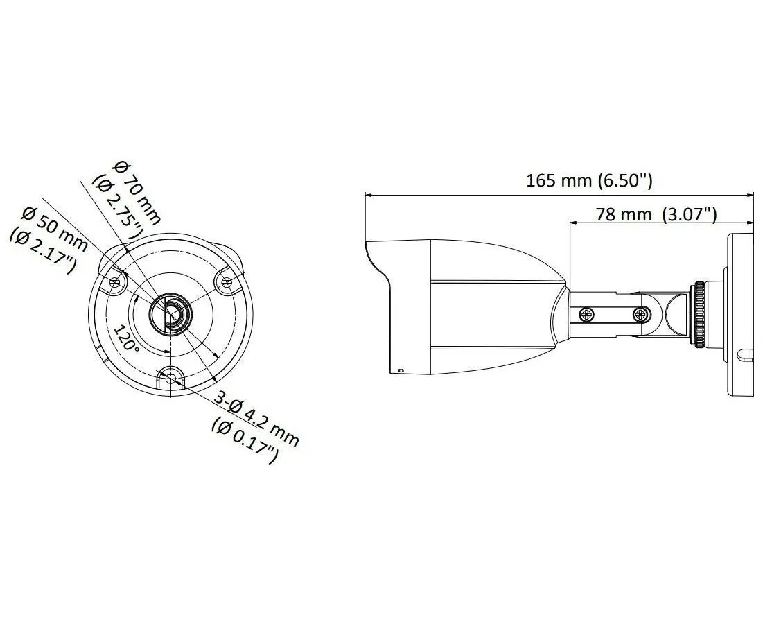 Камера видеонаблюдения HiWatch DS-T200 (B) (2.8 mm) - фото 10