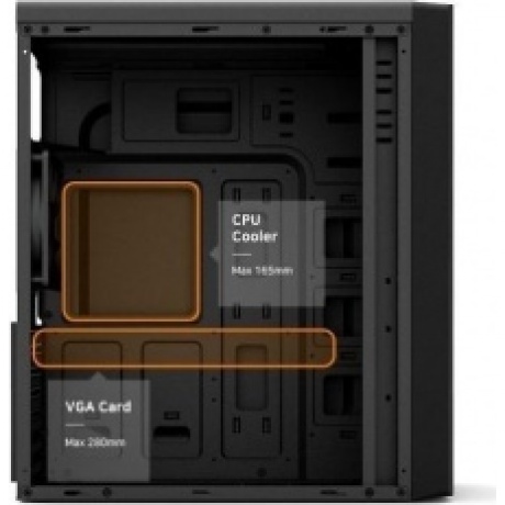 Корпус Zalman T6 черный - фото 2