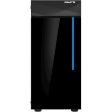 Корпус Gigabyte C200 Glass (GB-C200G) черный - фото 2