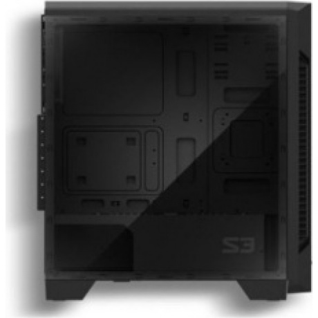 Корпус Zalman S3 черный - фото 3