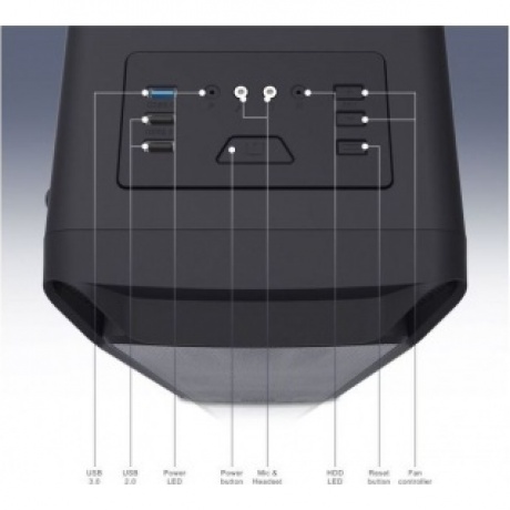 Корпус Zalman i3 Black - фото 4