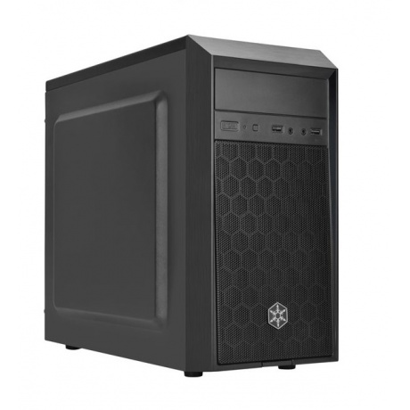 Корпус SilverStone SST-PS16B черный - фото 1
