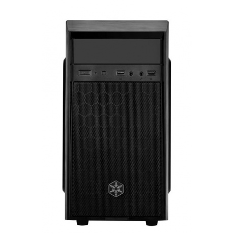 Корпус SilverStone SST-PS16B черный - фото 3