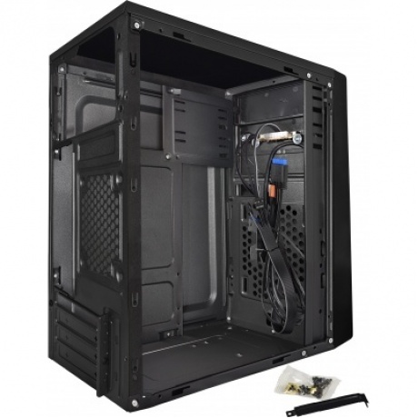 Корпус ExeGate Minitower BAA-107U (EX283060RUS) Black - фото 2