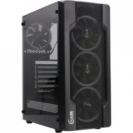 Корпус Powercase Mistral X4 Mesh LED (CMIXB-L4) Black