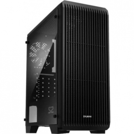 Корпус Zalman S2 Tempered Glass Window Black - фото 1