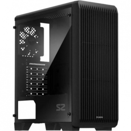 Корпус Zalman S2 Tempered Glass Window Black - фото 2