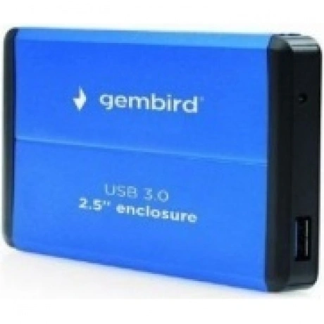 Внешний корпус для HDD/SSD Gembird EE2-U3S-2-B 2.5" синий (EE2-U...