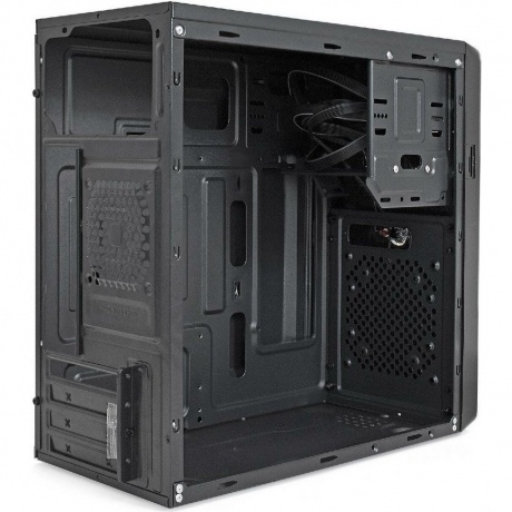 Корпус ExeGate Minitower BA-309-AA400 Black EX286425RUS - фото 1