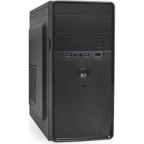 Корпус ExeGate Minitower BA-309U2-AA450 Black EX286440RUS - фото 1