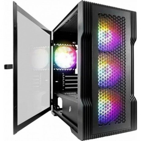Корпус 1stPlayer TRILOBITE T3 Black T3-BK-4F1 - фото 1