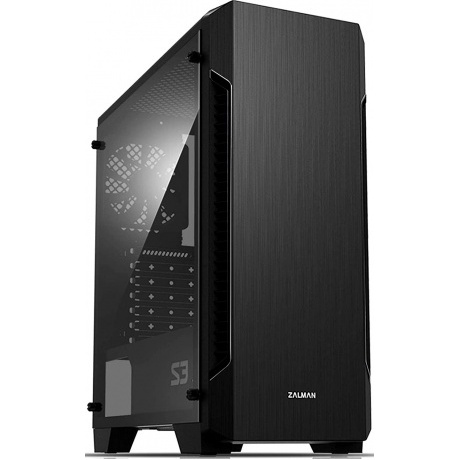 Корпус Zalman S3 TG, ATX, BLACK - фото 2