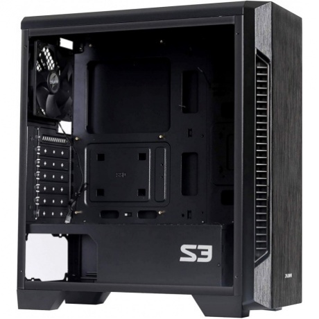 Корпус Zalman S3 TG, ATX, BLACK - фото 4