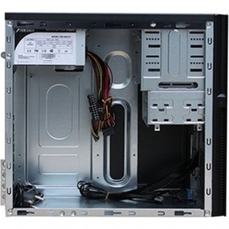 Корпус Powerman MiniTower ES725 Black PM-450ATX (6184448) - фото 3