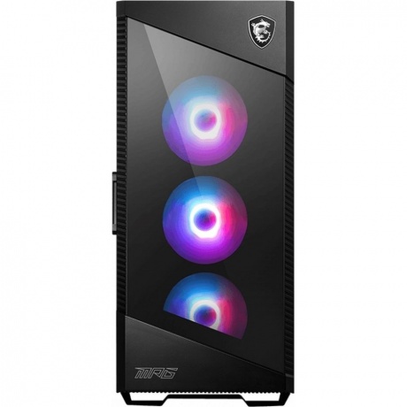Корпус MSI MPG VELOX 100R, ATX, BLACK - фото 2