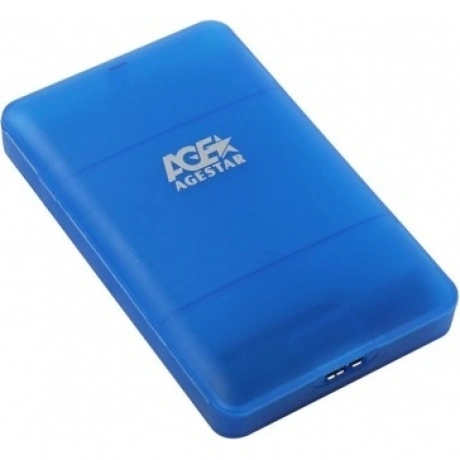 Внешний корпус для HDD/SSD AgeStar 3UBCP3 (BLUE) 2.5"