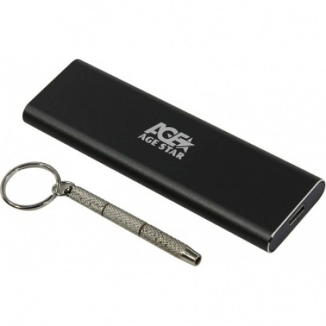 Внешний корпус AgeStar 31UBNV1C (GRAY) черный
