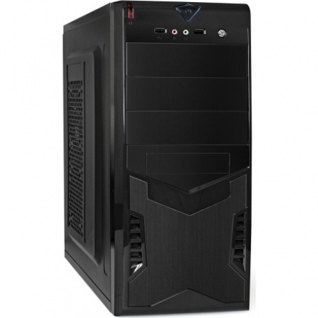 Корпус ExeGate Miditower CP-601 Black (EX261447RUS) - фото 1