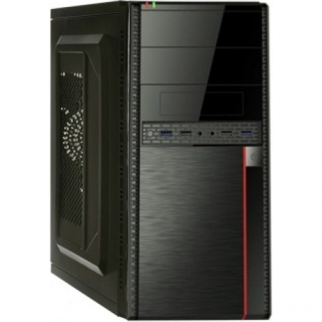 Корпус ExeGate Minitower MA-371X Black (EX277439RUS) - фото 1