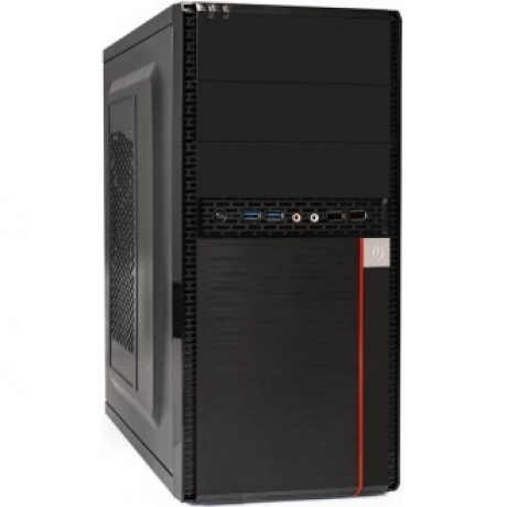 Корпус ExeGate Minitower MA-371X Black (EX277437RUS) - фото 1