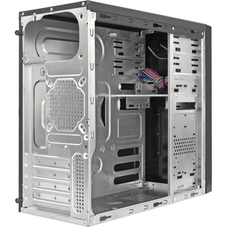 Корпус ExeGate Minitower MA-372UX Black (EX283238RUS) - фото 2