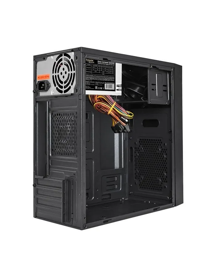 Корпус ExeGate Minitower BAA-113U-AAA350 черный (EX292352RUS) - фото 3