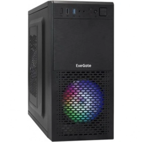 Корпус ExeGate Minitower mEVO-7807 черный (EX292981RUS)