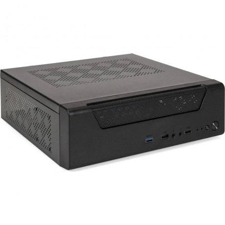 Корпус ExeGate Desktop FL-102-TPS350 черный (EX294020RUS)