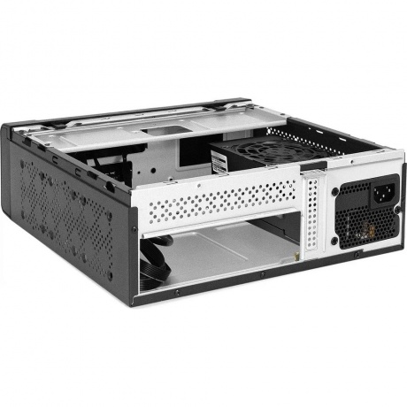 Корпус ExeGate Desktop FL-102-TPS350 черный (EX294020RUS) - фото 2