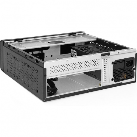 Корпус ExeGate Desktop FL-102-TPS400 черный (EX294021RUS) - фото 6