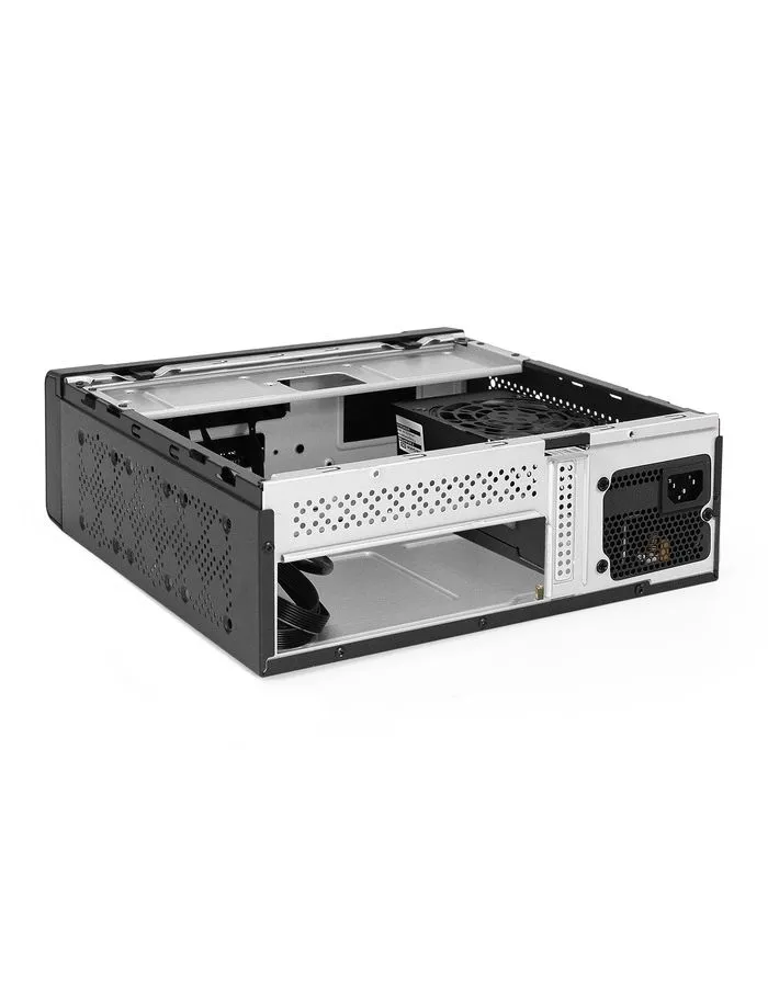 Корпус ExeGate Desktop FL-102-TPS450 черный (EX294022RUS) - фото 5