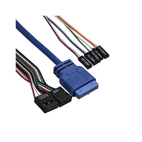 Корпус ExeGate Desktop MI-207U-M350 черный (EX288781RUS) - фото 3
