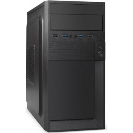 Корпус ExeGate Minitower BAA-105U2-01 черный (EX291144RUS) - фото 4