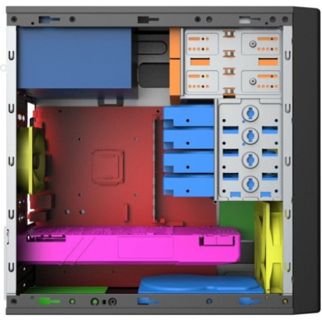 Корпус Foxline  FL-733R-FZ450R-U32C-PH чёрный - фото 5