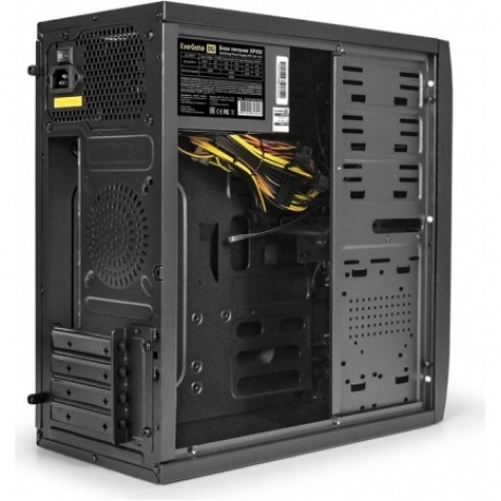 Корпус ExeGate Minitower QA-412U Black (EX272746RUS) - фото 2