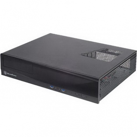 Корпус Silverstone SST-ML03B Milo Slim, black (G410ML03B000020) - фото 1