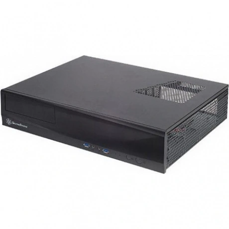 Корпус Silverstone SST-ML03B Milo Slim, black (G410ML03B000020)