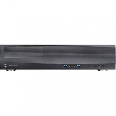 Корпус Silverstone SST-ML03B Milo Slim, black (G410ML03B000020) - фото 2