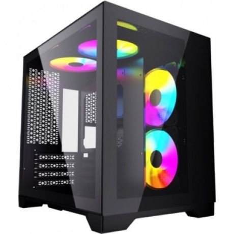 Корпус Powercase Vision Micro чёрный (CVBM-L4) - фото 1