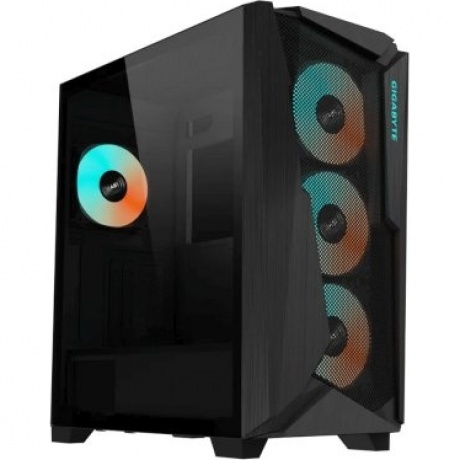 Корпус Gigabyte C301 Glass Black (GB-C301G) - фото 1