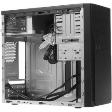 Корпус Foxline FL–628-FZ450R-U32 black, 450W - фото 11