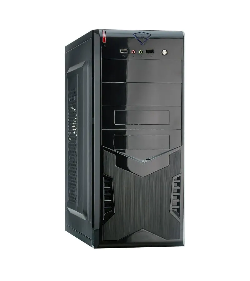 Корпус ExeGate CP-604-500W-8 черный (EX280389RUS) - фото 1