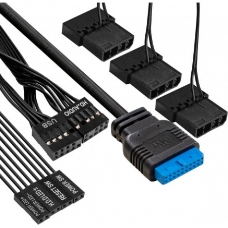Корпус ExeGate MIDITOWER EVO-8227 (EX295765RUS) - фото 5