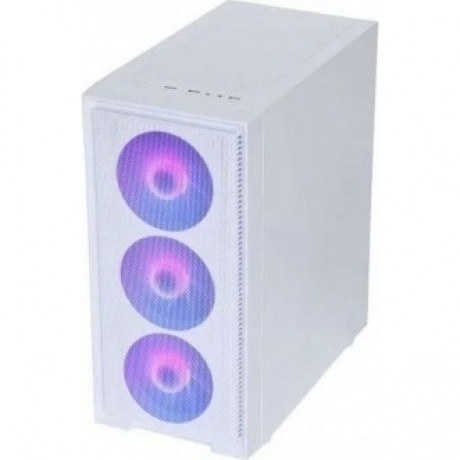 Корпус HAFF Flash MATX без БП White - фото 3
