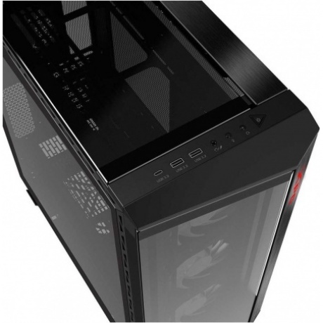 Корпус XPG BATTLECRUISER II black (BATTLECRUISERIIST-BKCWW) - фото 6